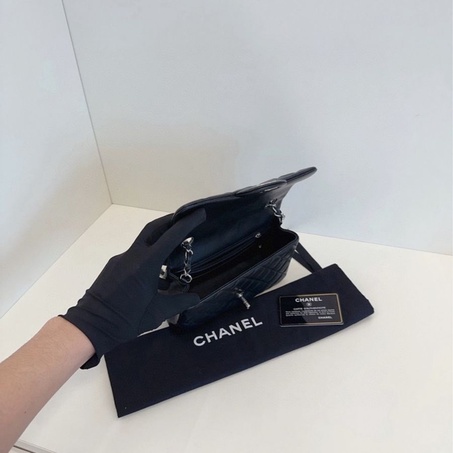 ✨Chanel cf大mini 有保卡 菱格飽滿包型超好 貴氣滿分💯-9