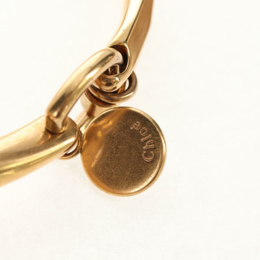 【日本直送】Chloe Nile 琺瑯兩用手提包 米色 金色 正品 158874V-7