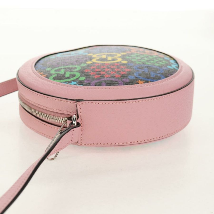 【日本直送】GUCCI GG迷幻風格單肩包 PVC多色銀 603938 正品 158059M-2