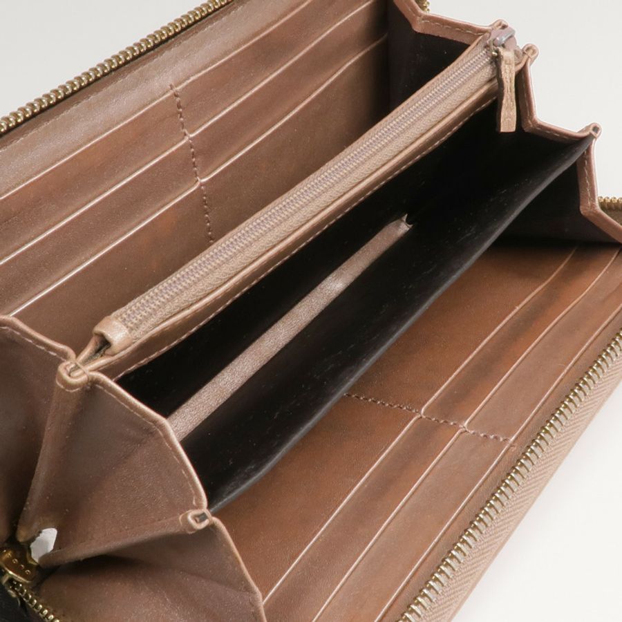 GUCCI 牛皮皮革Long Wallet金扣長錢包-5