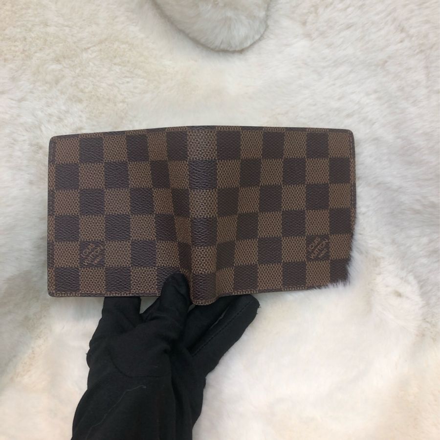 LV 棋盤格散子位短銀包 短夾 XC069-2
