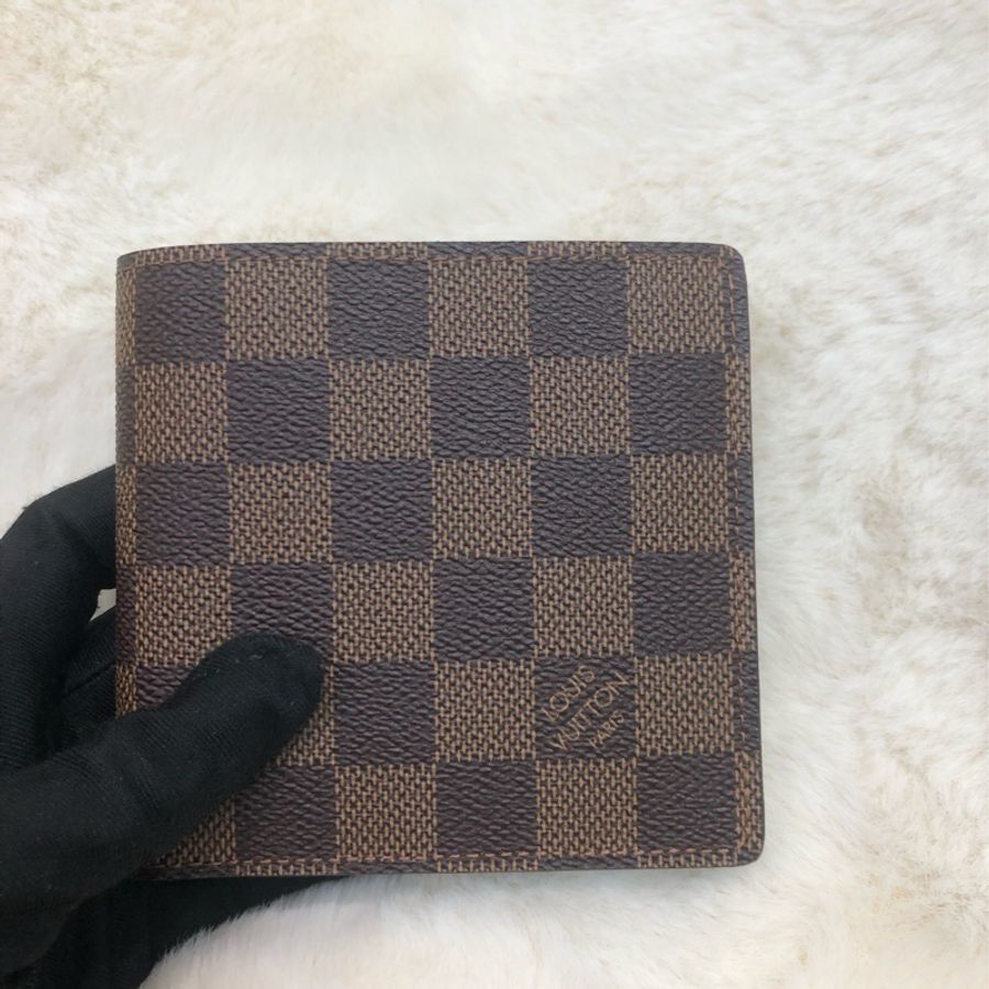 LV 棋盤格散子位短銀包 短夾 XC069-4