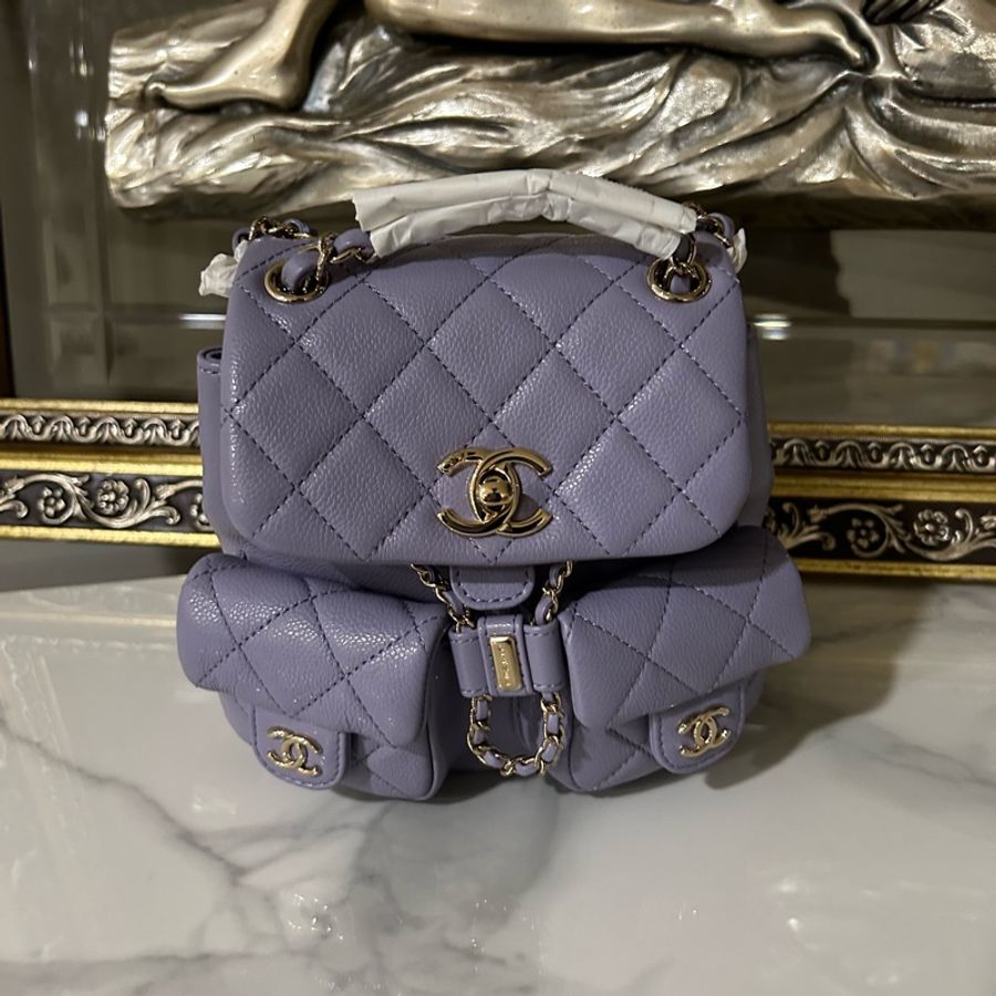 ✨Chanel 閒置新🆕 全套 duma mini晶片款 💜-4