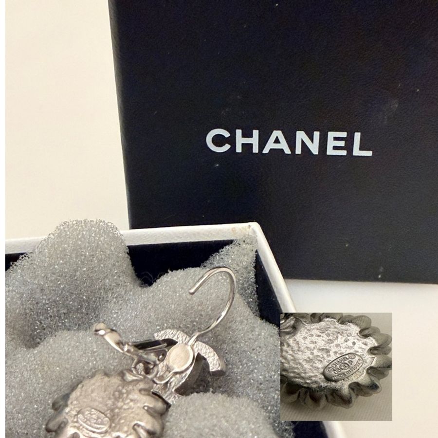 🍒CHANEL Vintage巴洛克珍珠耳環 3F260103-2-6