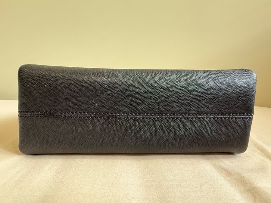 Tory Burch Emerson Mini Top Zip Tote 黑色|近全新附吊牌|防刮皮革-12