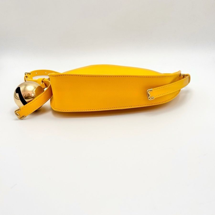 BURBERRY黃色Shield鈴鐺包24*12*6 98新配件塵袋-4
