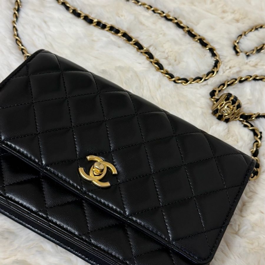 CHANEL WOC 黑金核桃 芯片款|✨Wisher惟奢名品✨-8