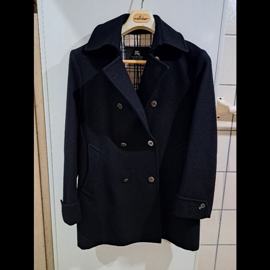 極美品/Burberry 男神大衣/羊毛+羊絨-8