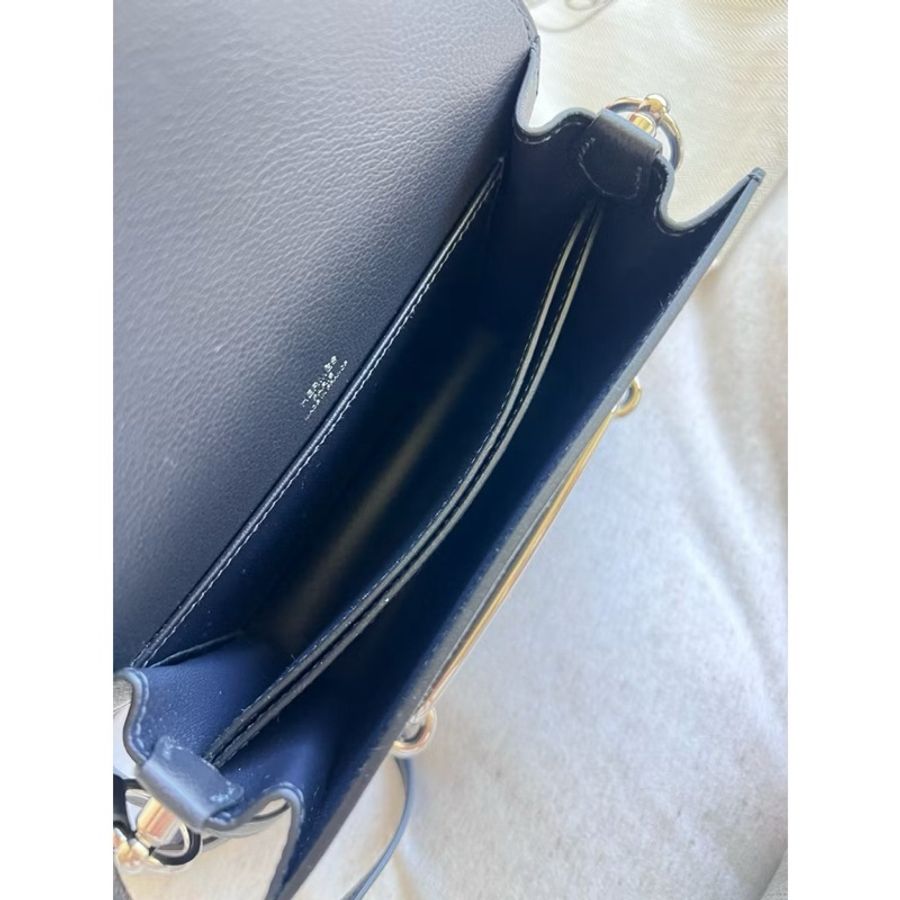 降價!近全新Hermès mini Roulis 豬鼻子-10