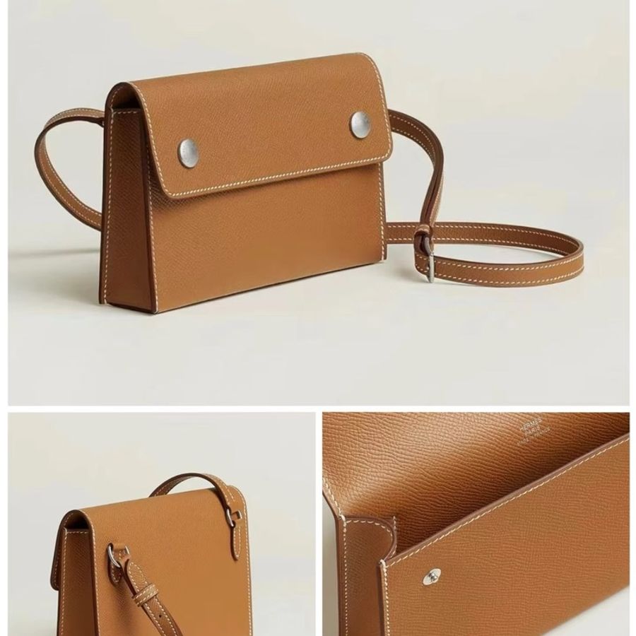 二手Hermès Hermesnap金棕色-1