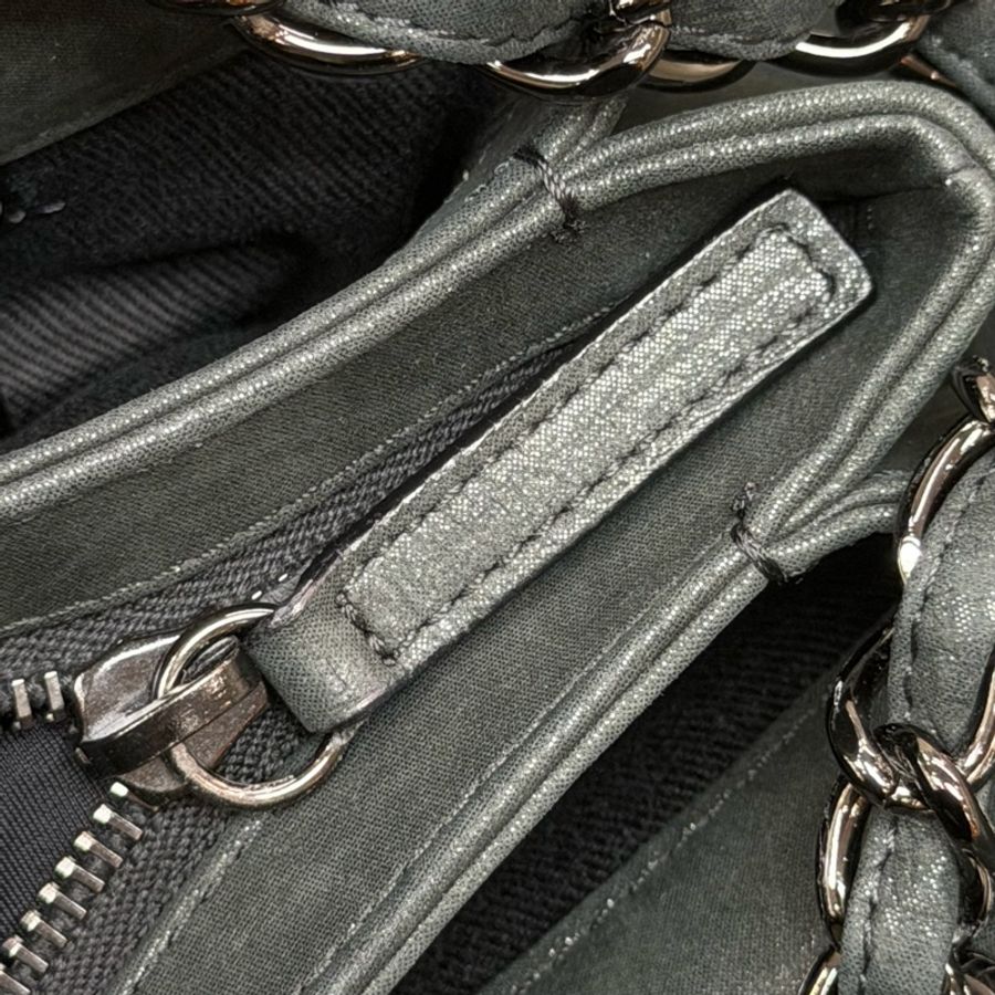 CHANEL 墨綠鏈條單肩包 XC028-31