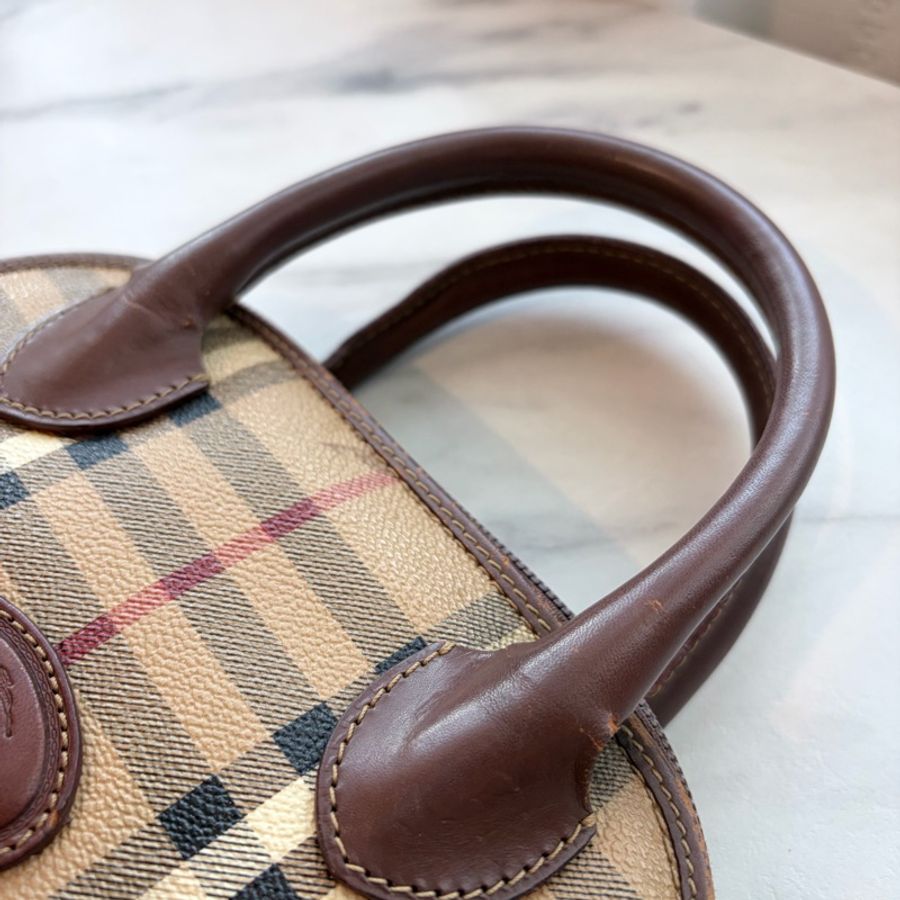 Burberry 中古小貝殼包-15
