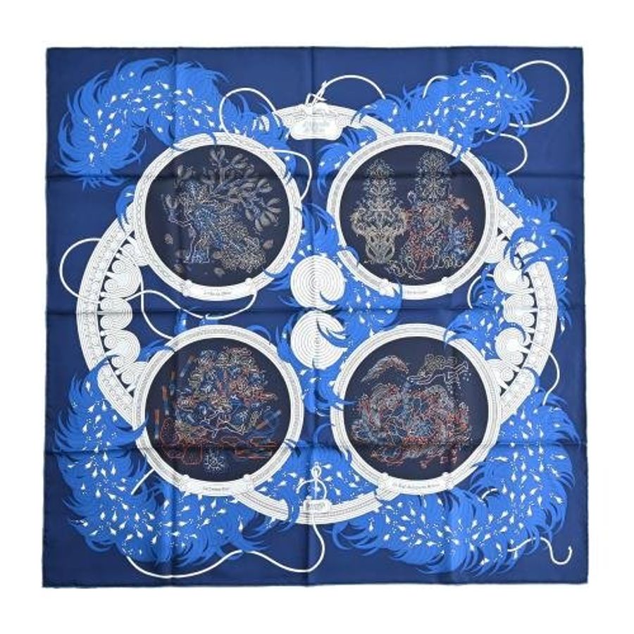 愛馬仕 絲巾 hermes 90X90-1