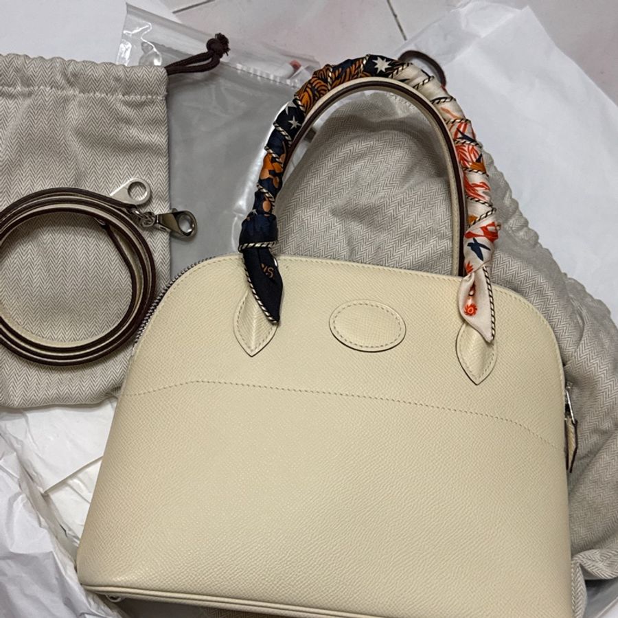 Hermès Bolide 27 Epsom I2 Nata 愛馬仕 保齡球包-1