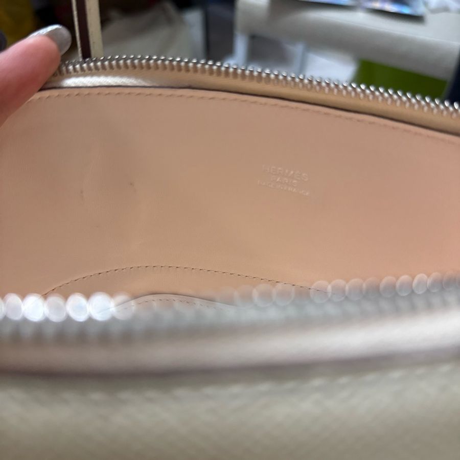 Hermès Bolide 27 Epsom I2 Nata 愛馬仕 保齡球包-17
