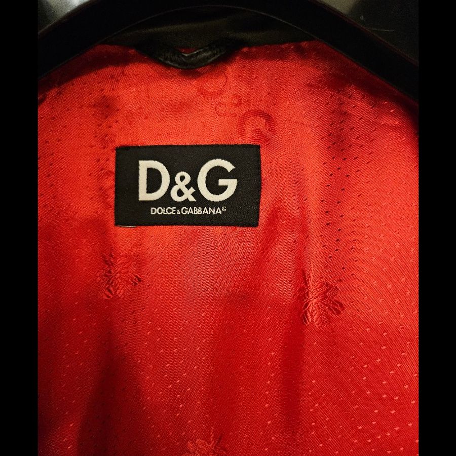 D&G 小羊皮短版外套-7
