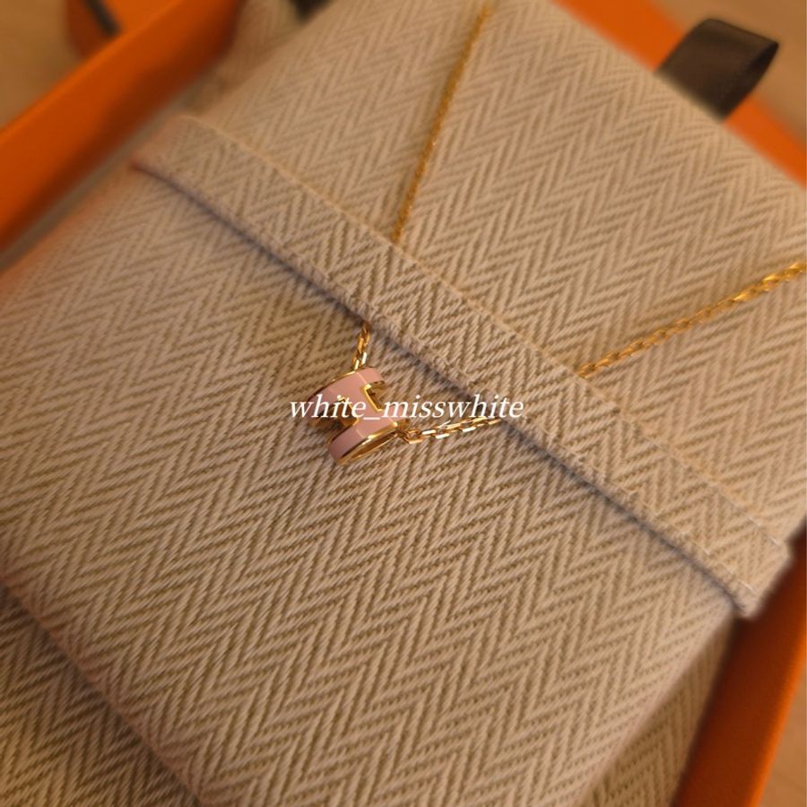 [淡金粉］💫Hermes mini pop h項鍊-1