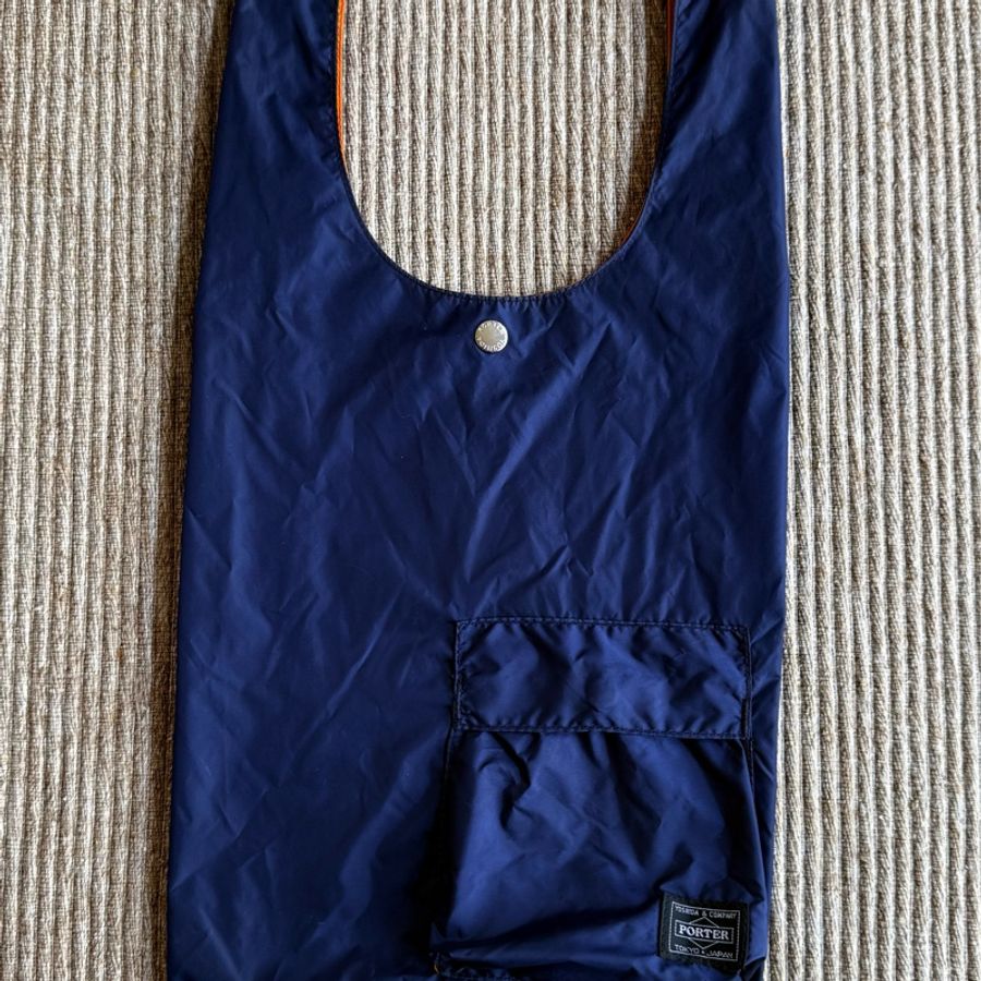 PORTER GROCERY BAG 尼龍提袋 購物提袋 Tokyo Japan YOSHIDA-12