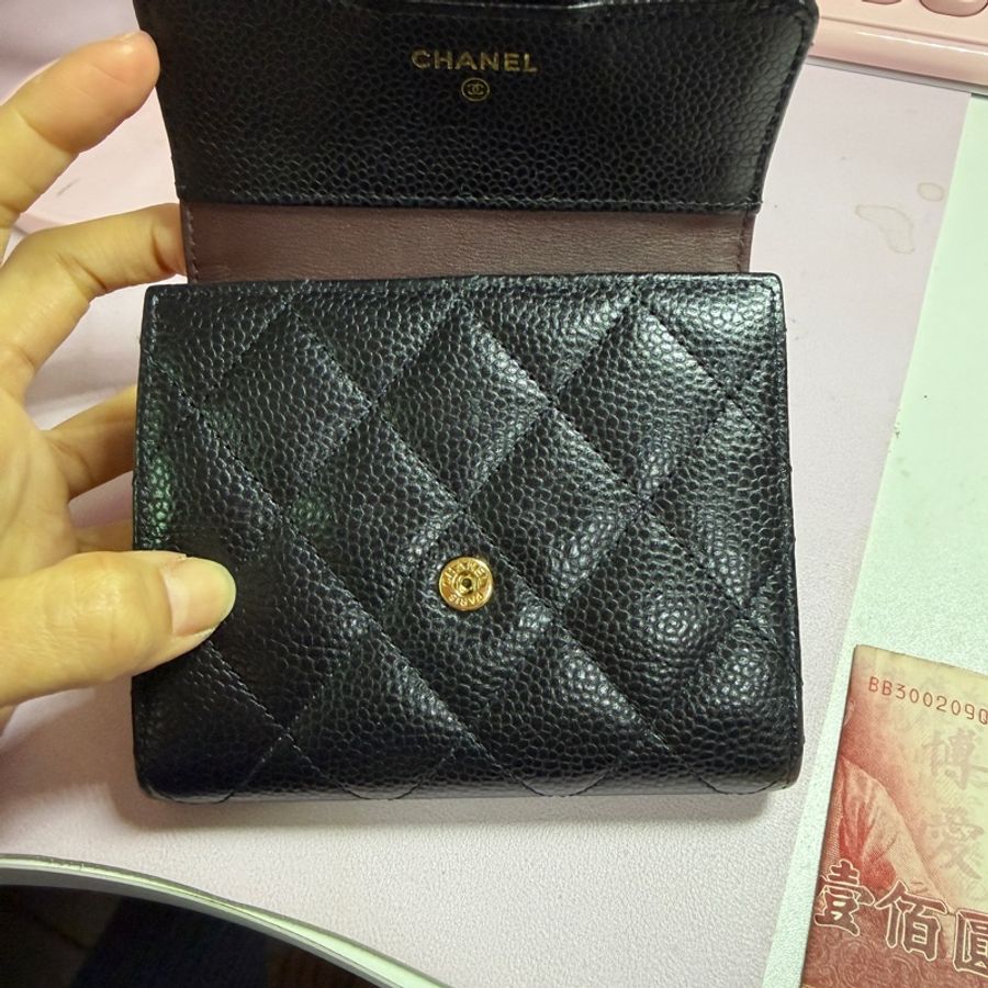 Chanel經典短夾-10