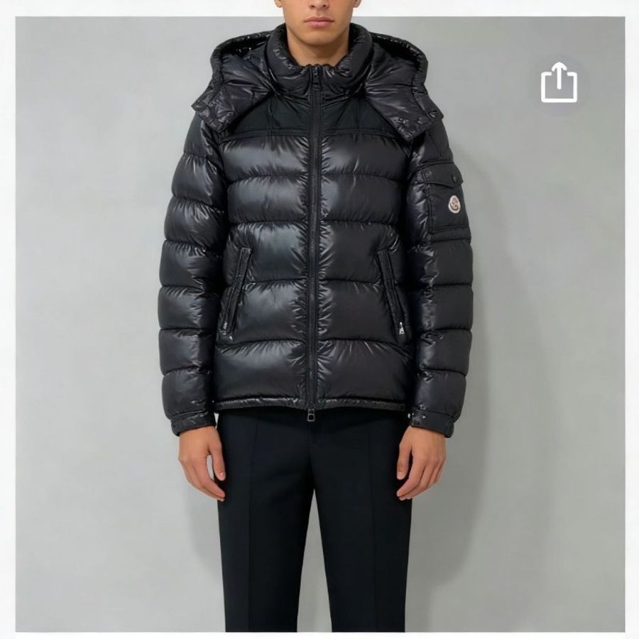 Moncler Gombei 亮面羽絨外套2碼(其他尺寸另外詢問) 95新 配件塵袋衣架-0