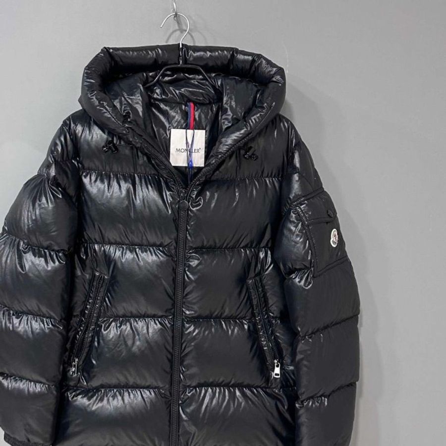 Moncler maya同系列Ecrins黑色羽絨服 9新-6