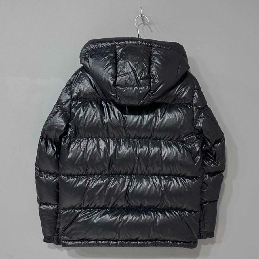 Moncler maya同系列Ecrins黑色羽絨服 9新-7