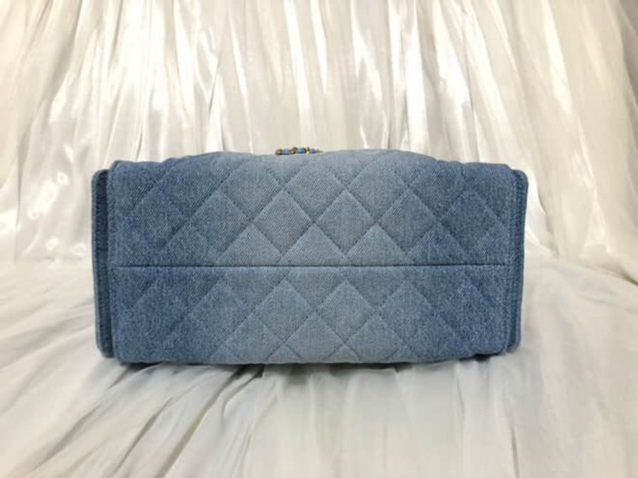 CHANEL25bag牛仔款小號 #購證 #防塵袋 #芯片保固 稀有款-4