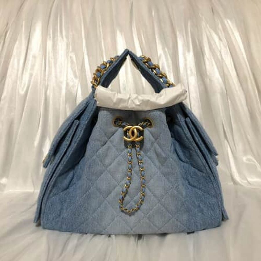 CHANEL25bag牛仔款小號 #購證 #防塵袋 #芯片保固 稀有款-9