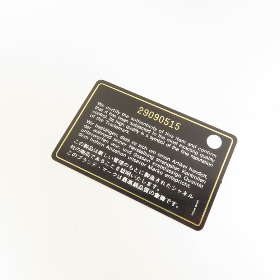 CHANEL 牛皮皮革Chain Shoulder金扣鏈帶肩背袋-10