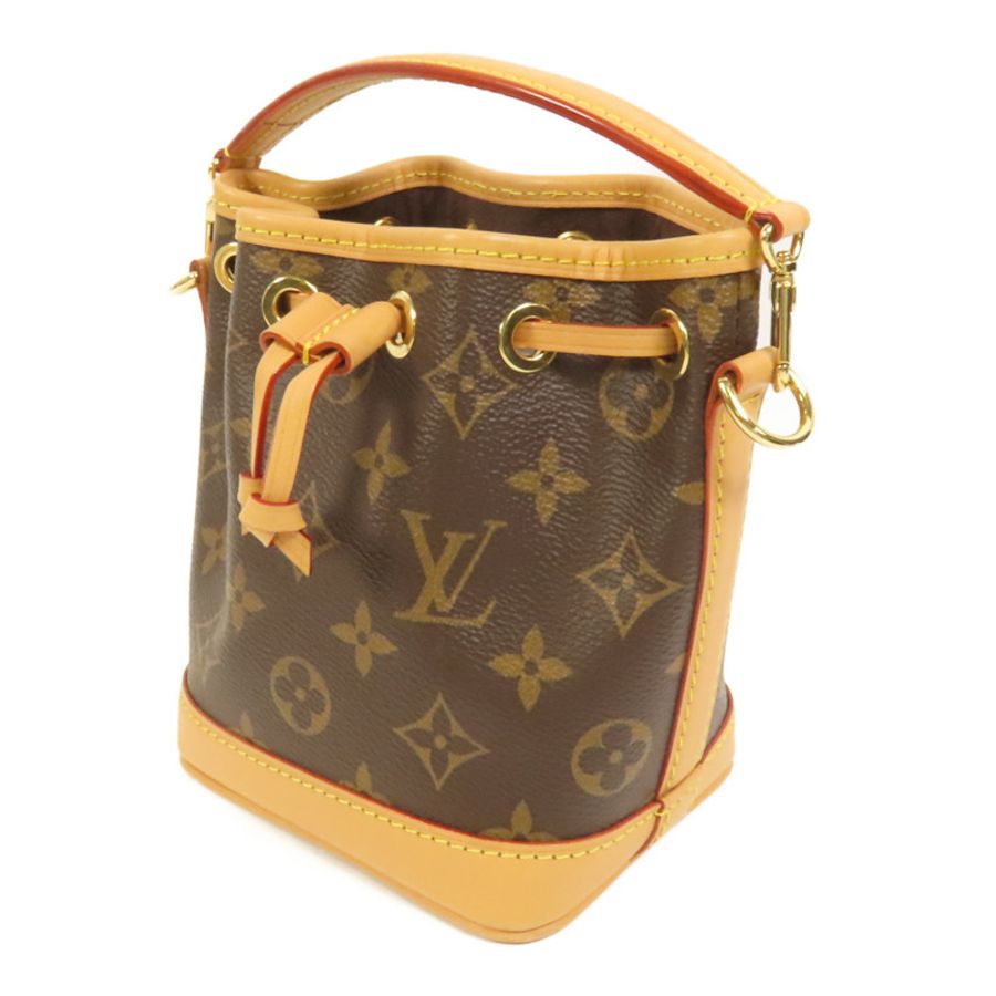LOUIS VUITTON Monogram Nano Noe金扣手挽肩背兩用袋-2