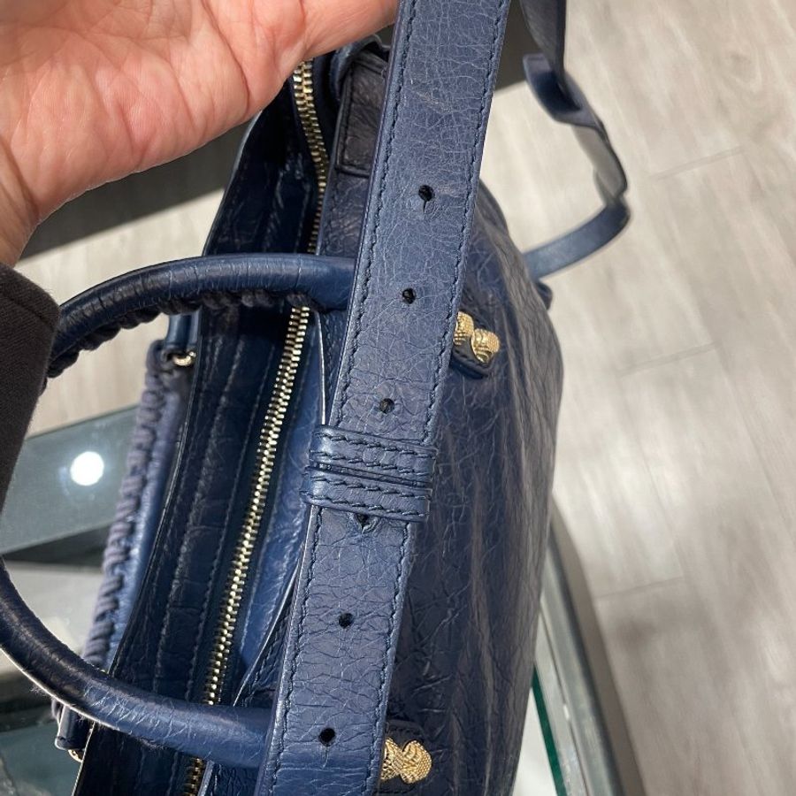LV 斜背包/側背包 限量漸層牛仔布 DAUPHINE 達芙妮 MINI M59716 9成新(J1-22)-28