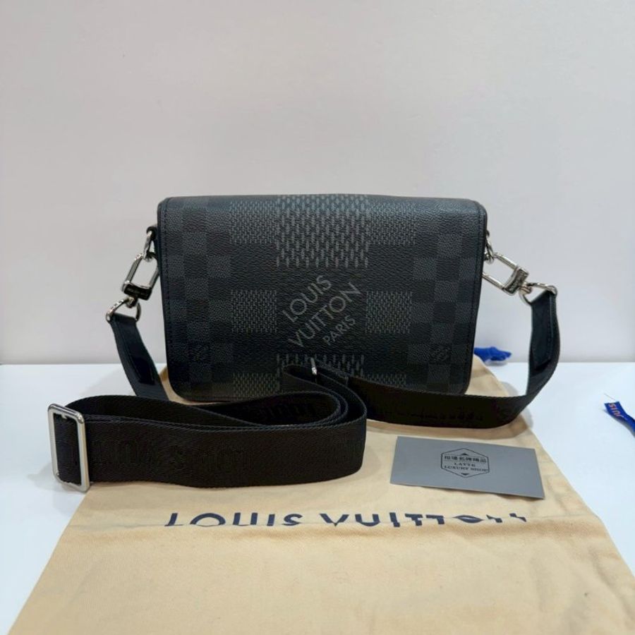 LV 斜背包/側背包/郵差包 N50013 9成新-1