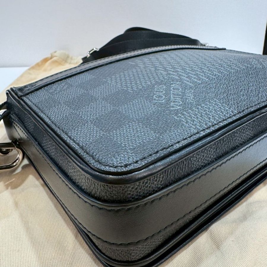 LV 斜背包/側背包/郵差包 N50013 9成新-3