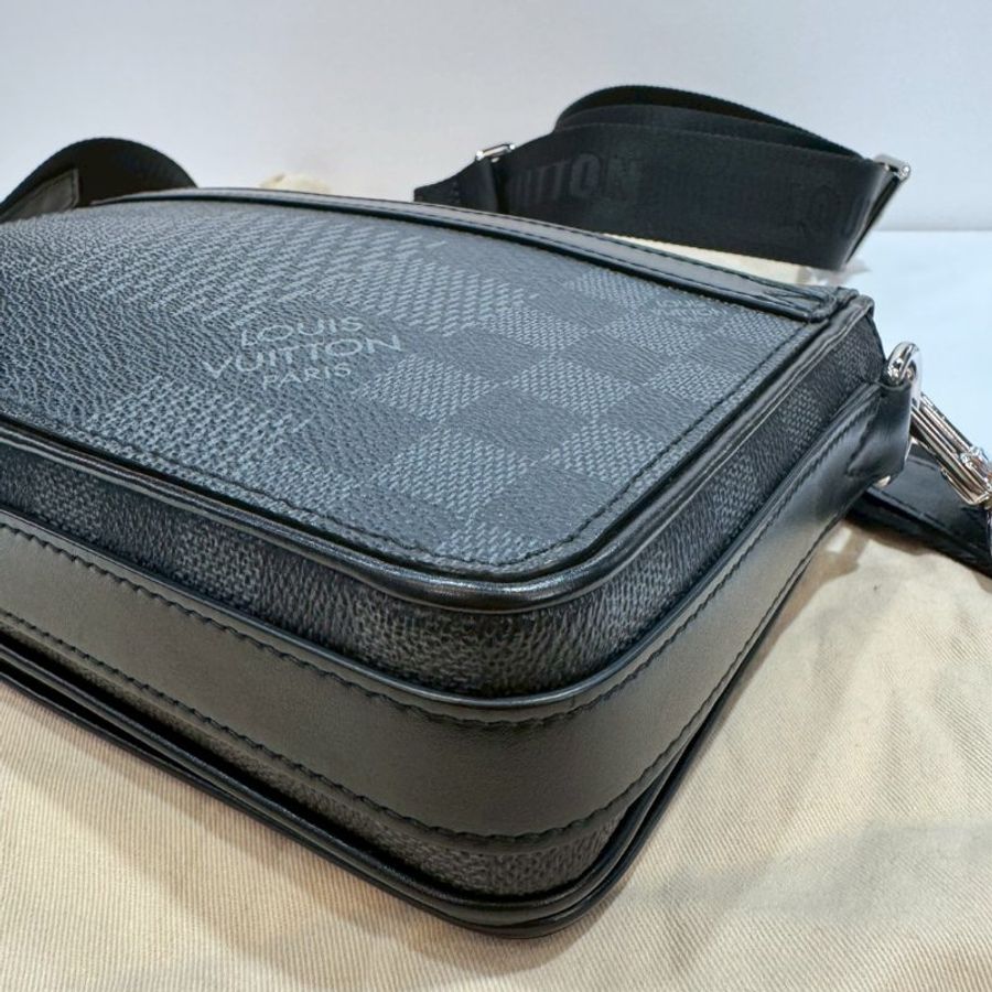 LV 斜背包/側背包/郵差包 N50013 9成新-4