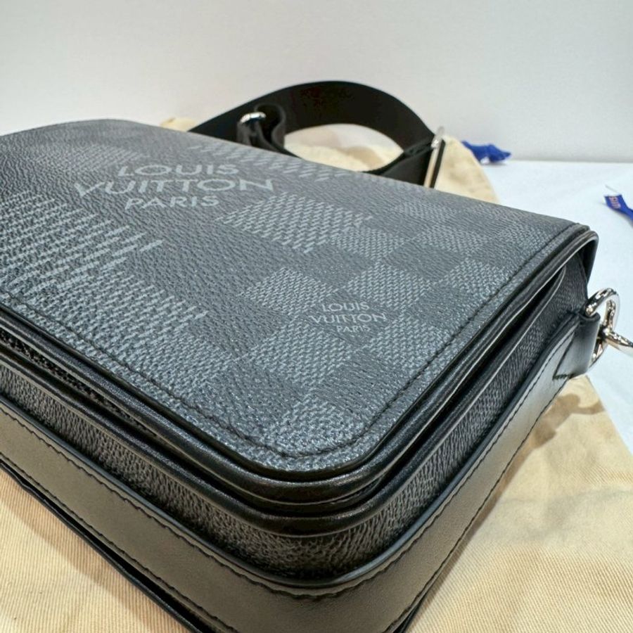 LV 斜背包/側背包/郵差包 N50013 9成新-5
