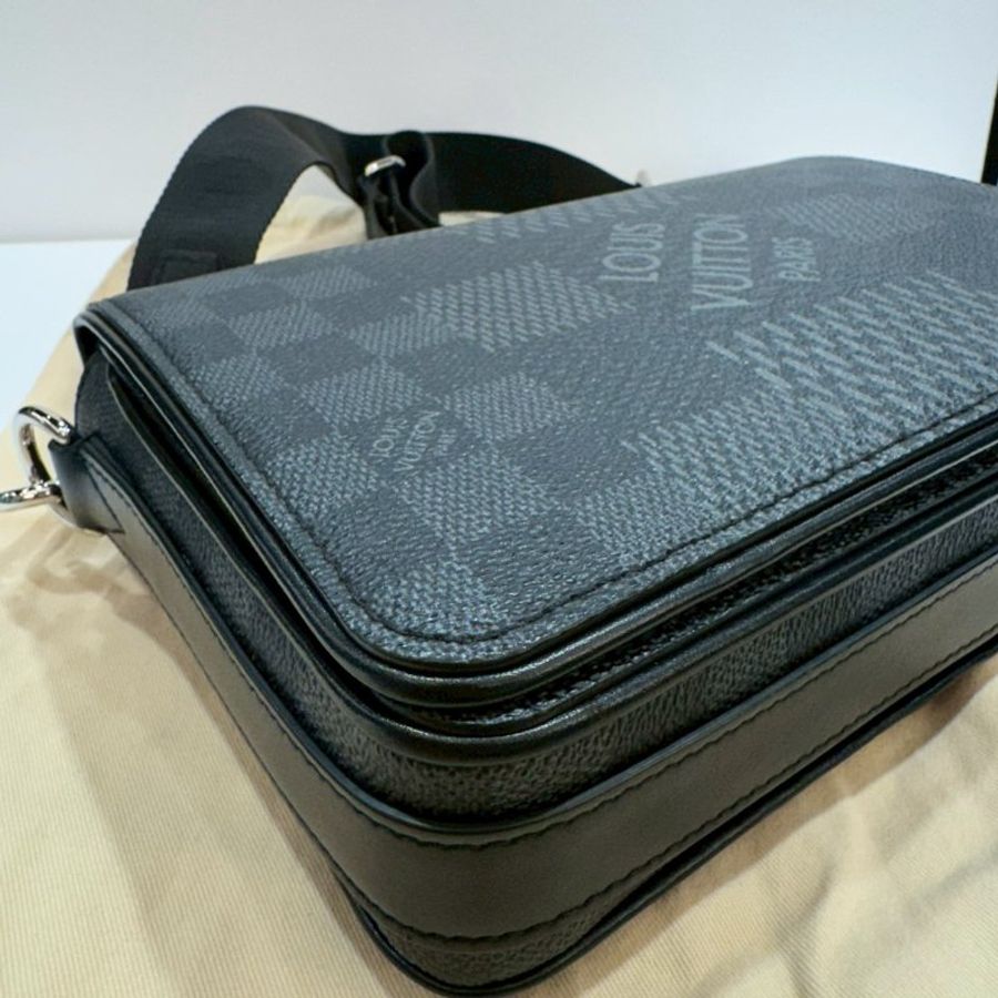 LV 斜背包/側背包/郵差包 N50013 9成新-6