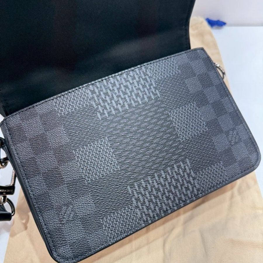 LV 斜背包/側背包/郵差包 N50013 9成新-15