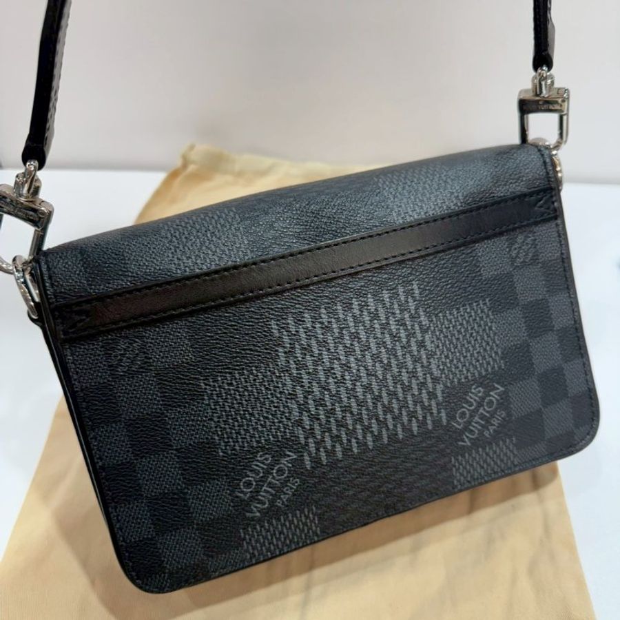 LV 斜背包/側背包/郵差包 N50013 9成新-16