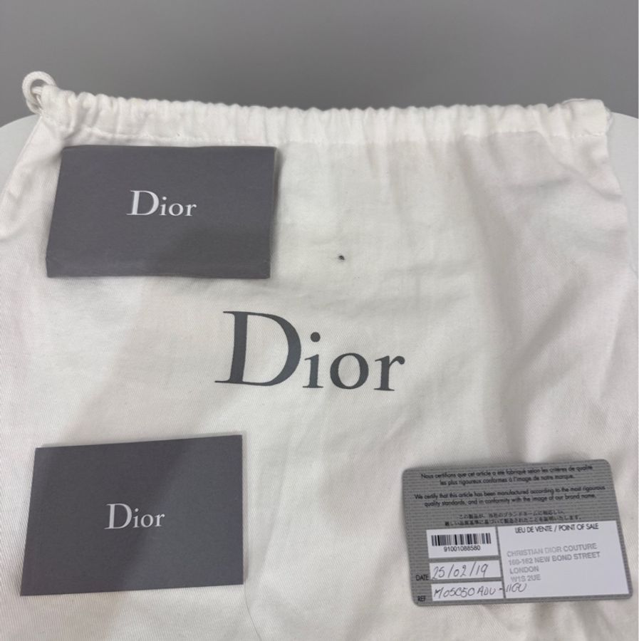 Dior Mini Lady Dior 珍珠灰(附上絲巾)|有購證・防塵袋|保存極佳-5