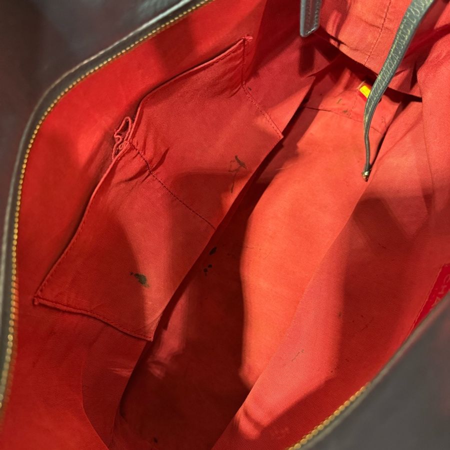 Chanel菱格牛皮藍色,古銅銀扣,手挽側背兩用Gabrielle Shopping Tote bag-25