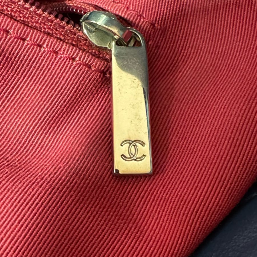Chanel菱格牛皮藍色,古銅銀扣,手挽側背兩用Gabrielle Shopping Tote bag-27