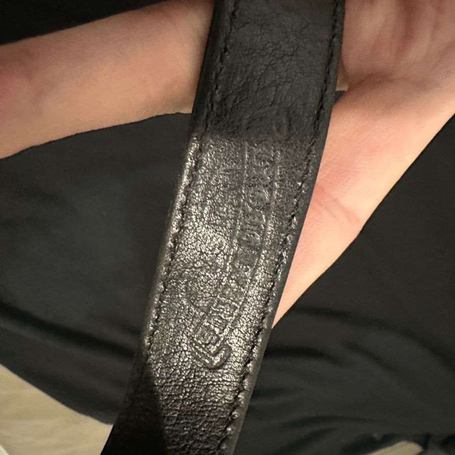 克羅心 Chrome hearts 皮手環 手環 三十字 十字花-3