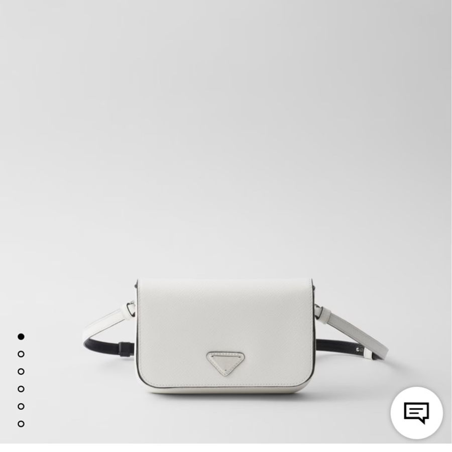 Prada Saffiano 皮革肩背包-9