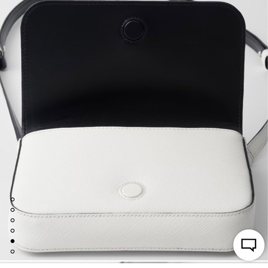 Prada Saffiano 皮革肩背包-11