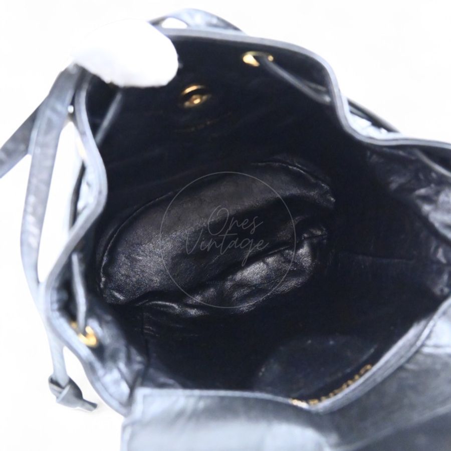 中古 Chanel 香奈兒 經典款 黑色小羊皮 大號 Duma 後背包-26