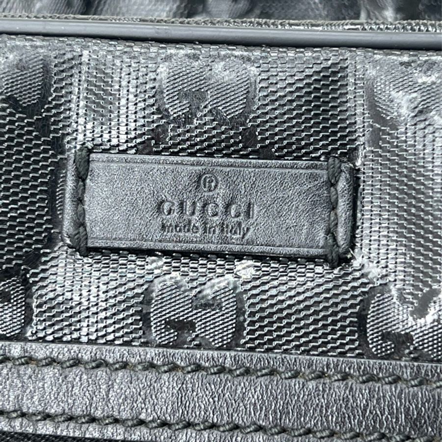 💗香緹國際精品💗 706 Gucci 亮面黑老花肩背包-2