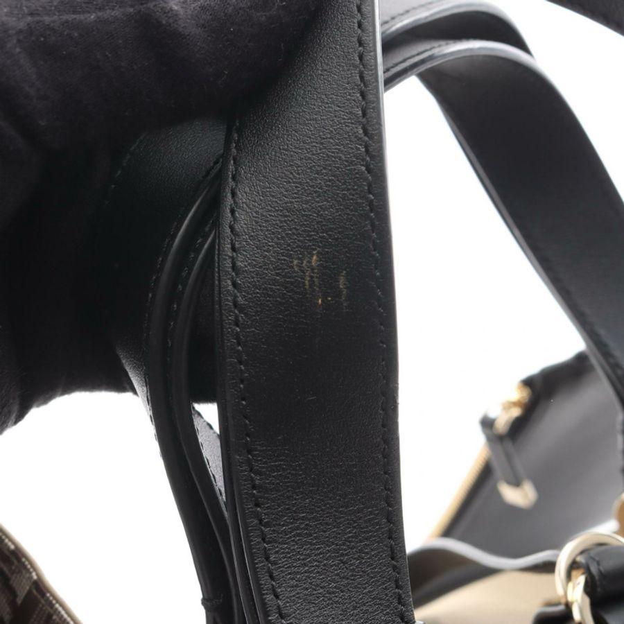 Christian Dior Toujours Oblique 大托特包手袋帆布皮革米色二手-6