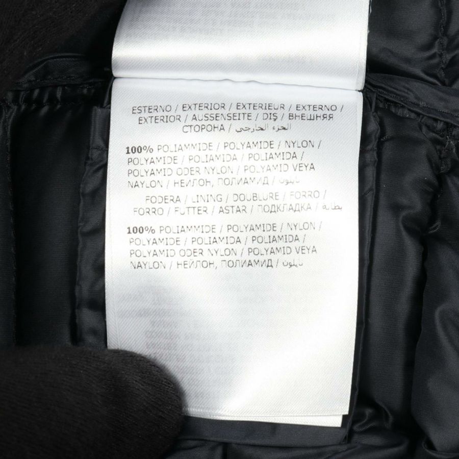 MONCLER OPALE 尼龍海軍藍羽絨服,二手女款 1 碼-4