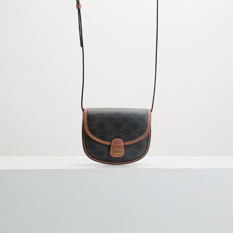 二手Celine mini 馬鞍包-0