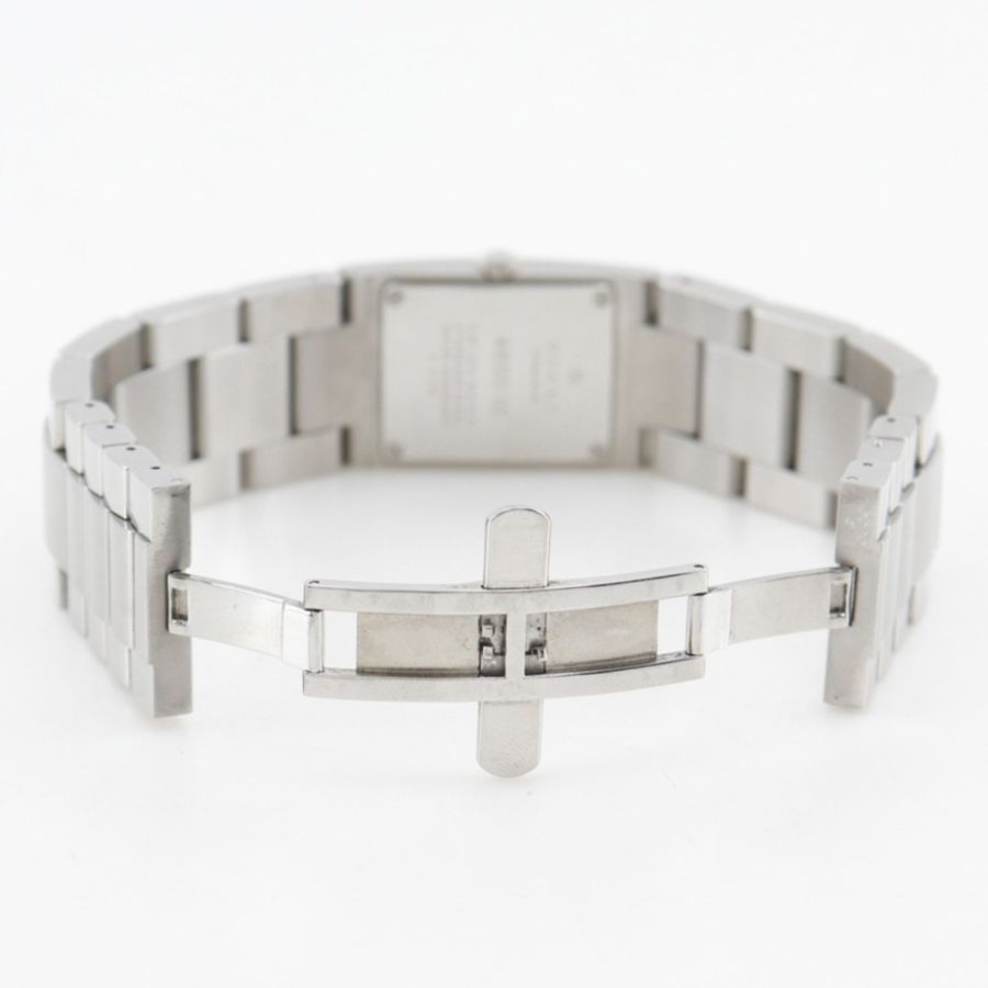 Gucci GUCCI 4600米不鏽鋼石英模擬顯示男士腕錶,黑色錶盤-3